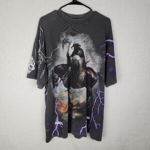 DARC SPORT Echos of Valhalla Limited Edition Elysium Short Sleeve Tee in Grey L